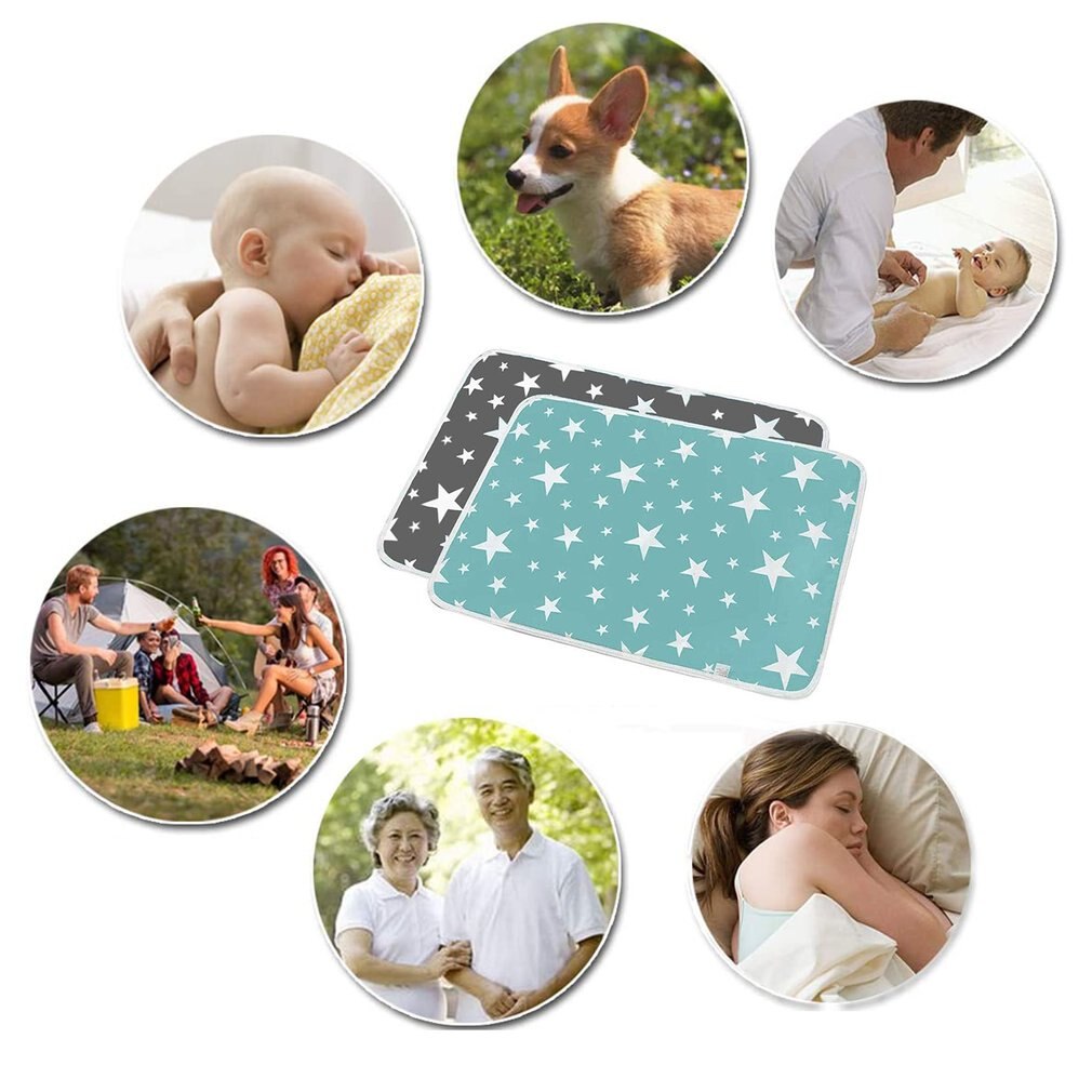 Breathable Cotton Cartoon Waterproof Baby Changing Pad Flexible And Baby Changing Pad