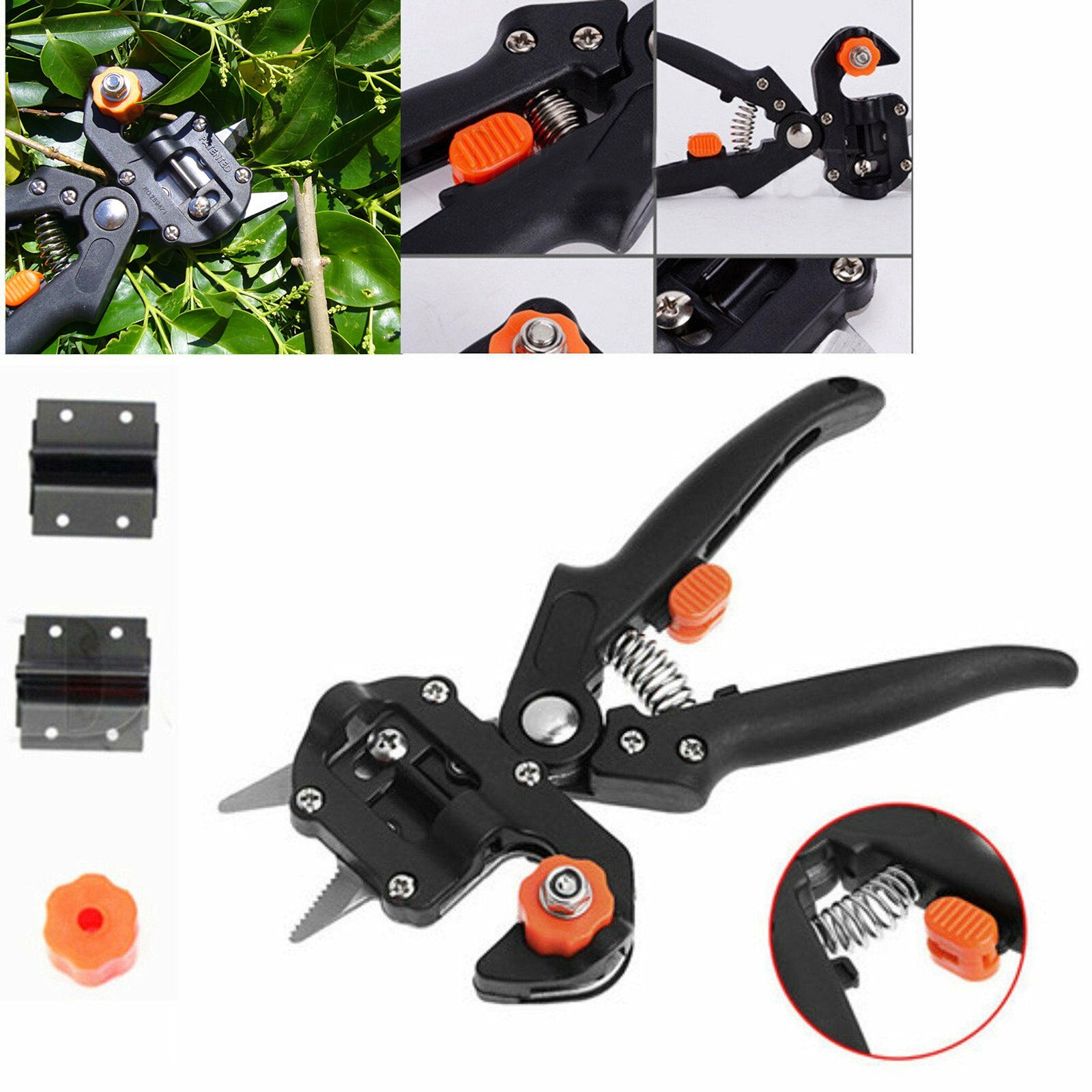 Grafting Pruner Garden Grafting Tool Branch Cutter Secateur Pruning Plant Shears Boxes Tree Grafting Scissor#G30