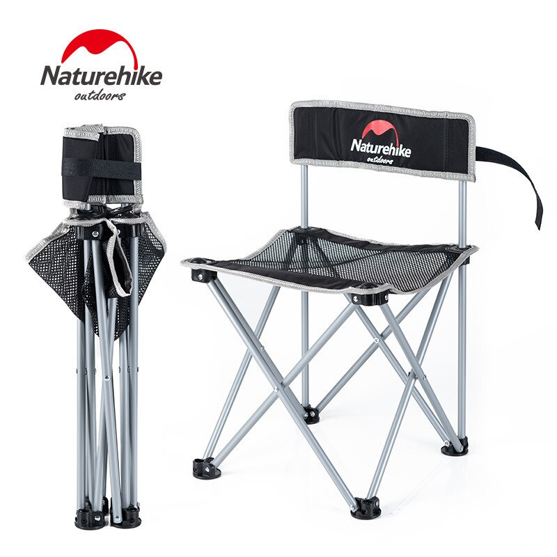 Naturehike 600D Oxford Netto Garen Stof Opvouwbare Camping Stoel Draagbare Outdoor Wandelen Picknick Bbq Vissen Strand Stoel