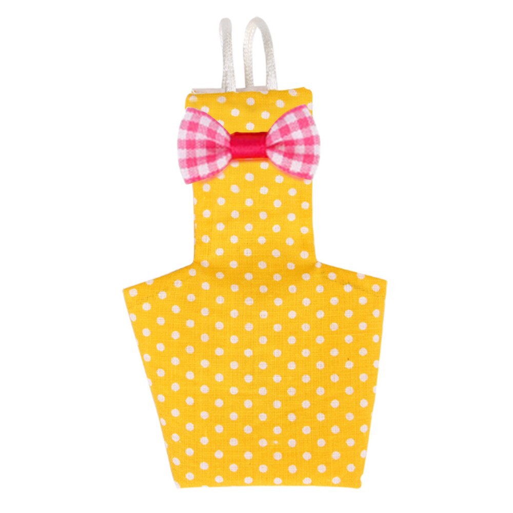 Durável s/m pet parrot roupas fralda cockatiel pombos médio grande aves de estimação vôo terno roupas animais de estimação aves fezes bolso: yellow S