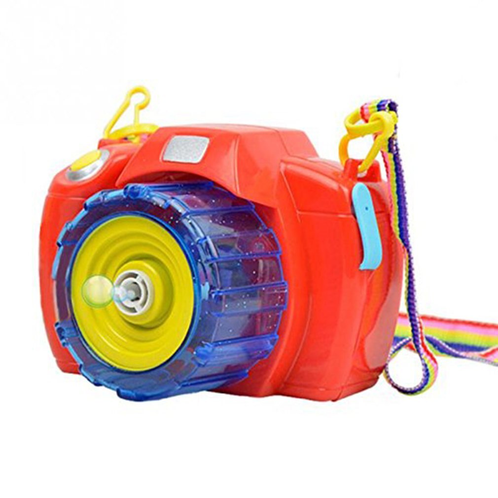 Bubble Camera Camera Bubble Machine Automatic Light Music Electric Children Blowing Bubbles Play: Default Title