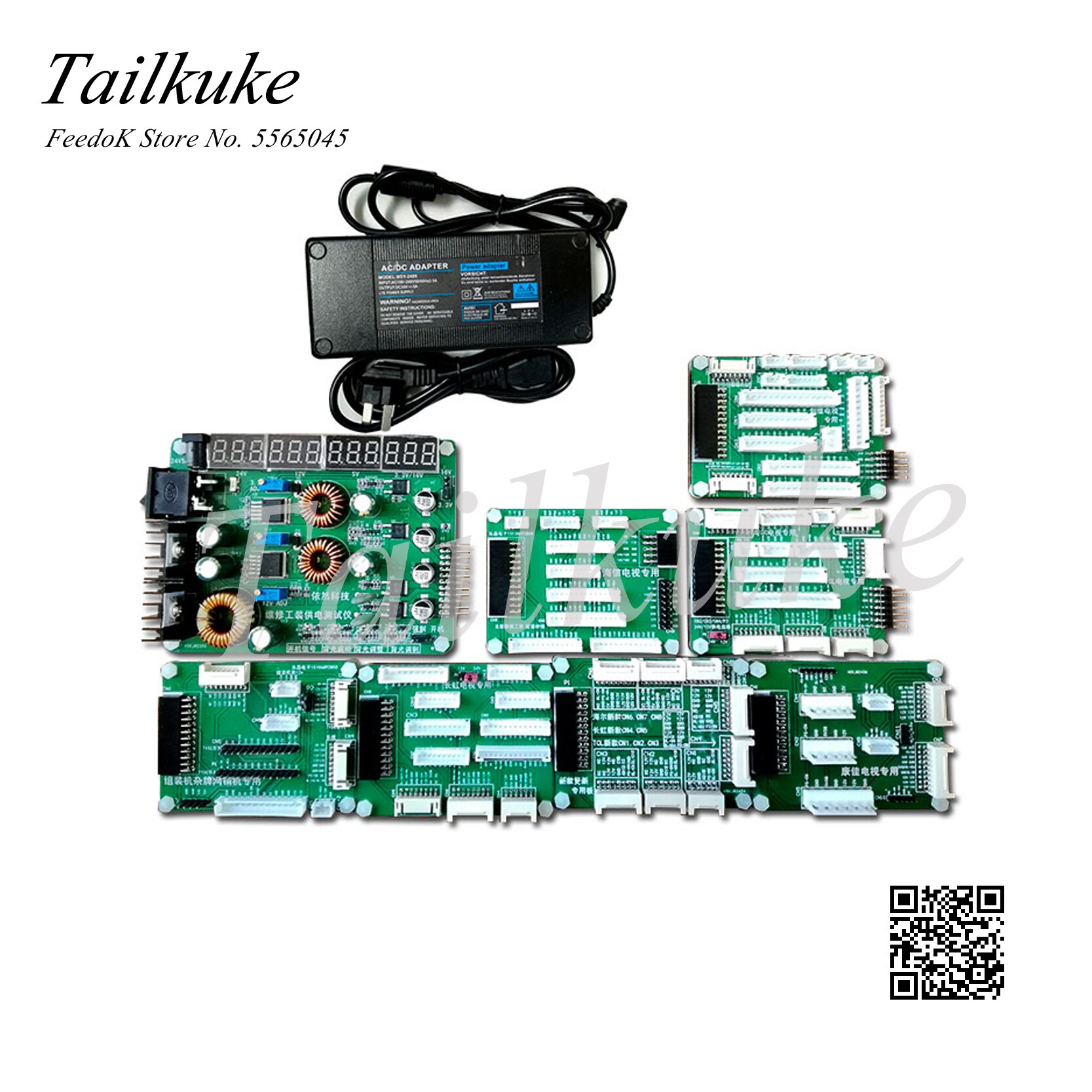 LCD TV Repair Tooling Repair Tester Integrated Digital Display Universal Power Supply Analog Controller