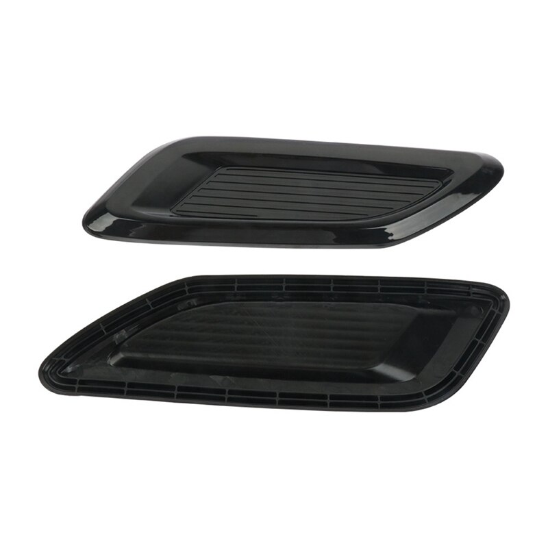 Pair Car Decorative Air Flow Intake Scoop Scoop Vent Bonnet Cover