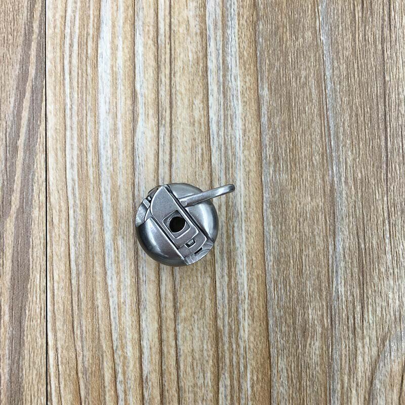 Silver Sewing Machine Metal Bobbin Spool Case Toyota Brother Janome Elna Bernina Singer Kenmore Sewing Machine Accessorries
