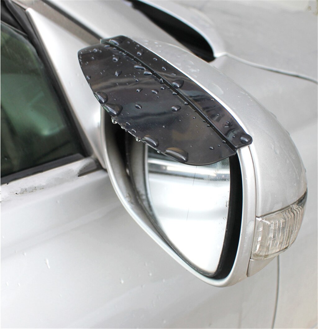 Bil sollys spejl solbriller bagfra regn øjenbryn klip holder film til ford transit ranger mustang ka fusion focus f -150