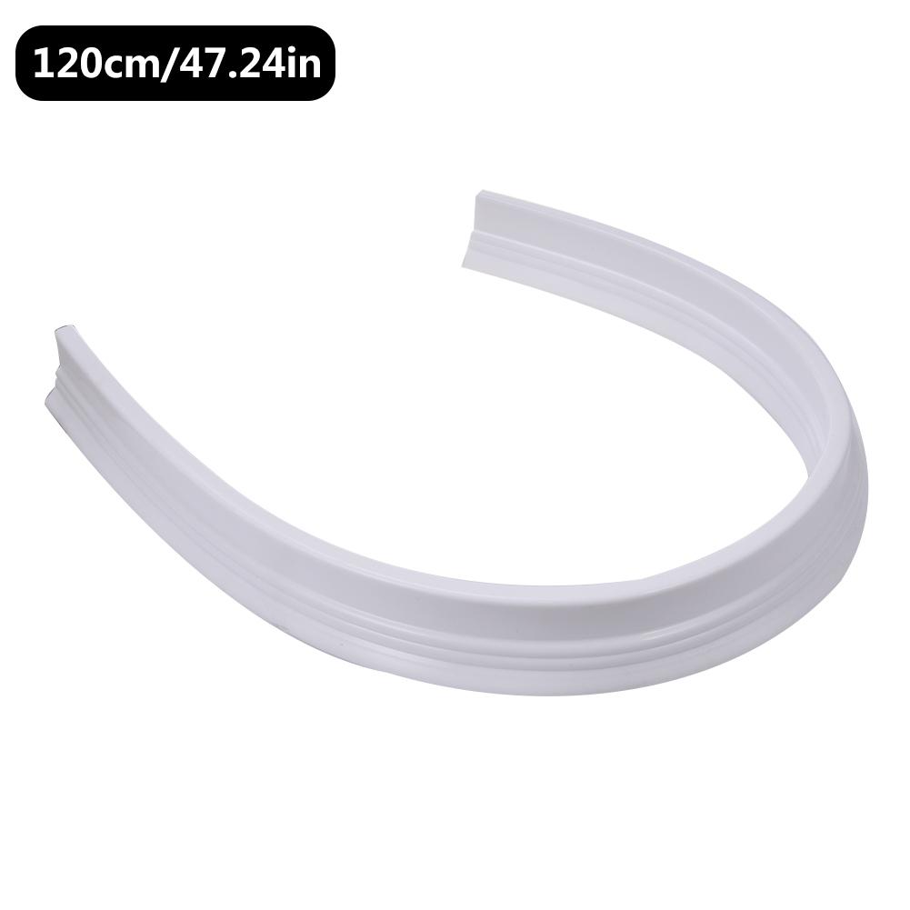 Dusjbarriere vannstopper med sugekopper ingen installasjon ingen lim fleksibel og gjenbrukbar dusj caddy banho de verniz: 120cm