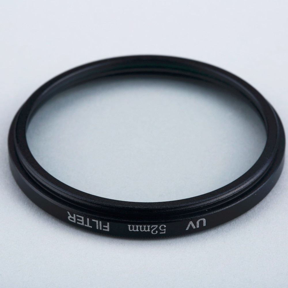 1pc 52mm haze lente de filtro uv 52mm protetor de lente para dslr/slr/dc/dv lente de câmera à prova de poeira à prova de umidade à prova de riscos