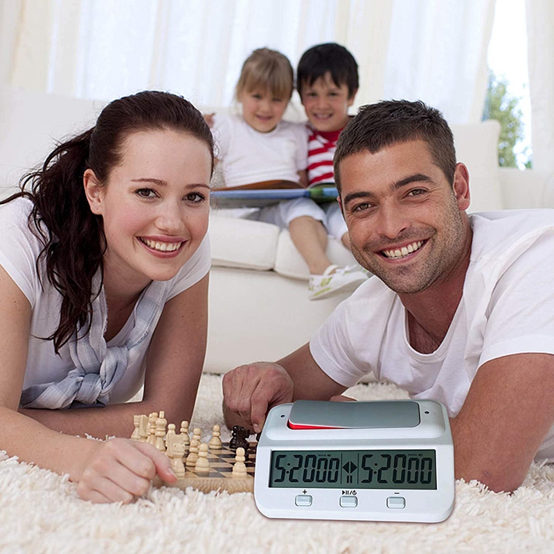 Chess Basic Digital Chess Clock and Game Timer, Accurate Digital Portable Clock, Digital Watch Timer