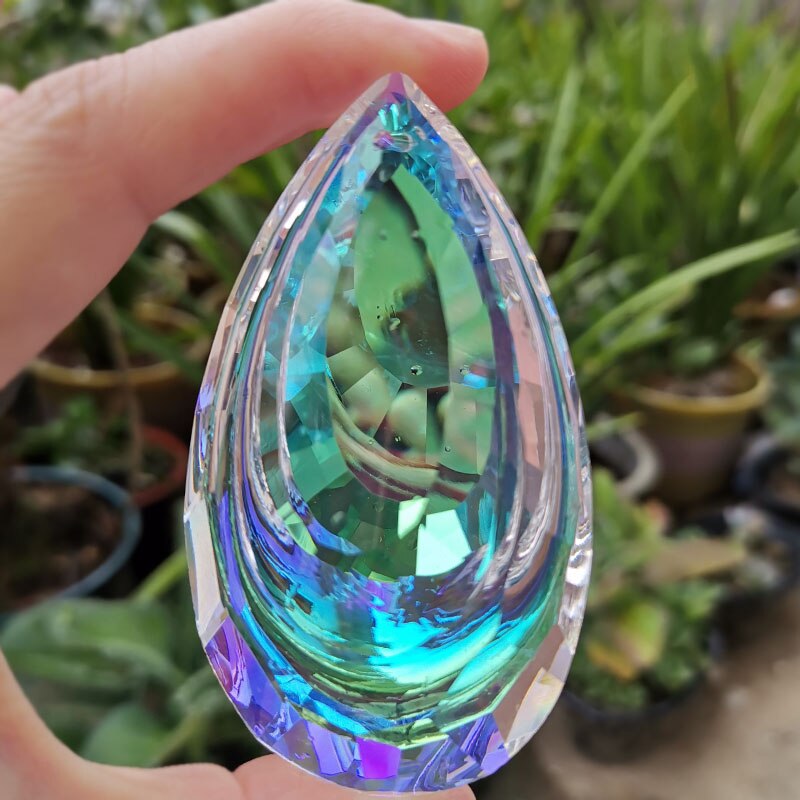 Together-life Kristall Suncatcher 80mm - Regenbogen Maker Für Fenster Mit Kette