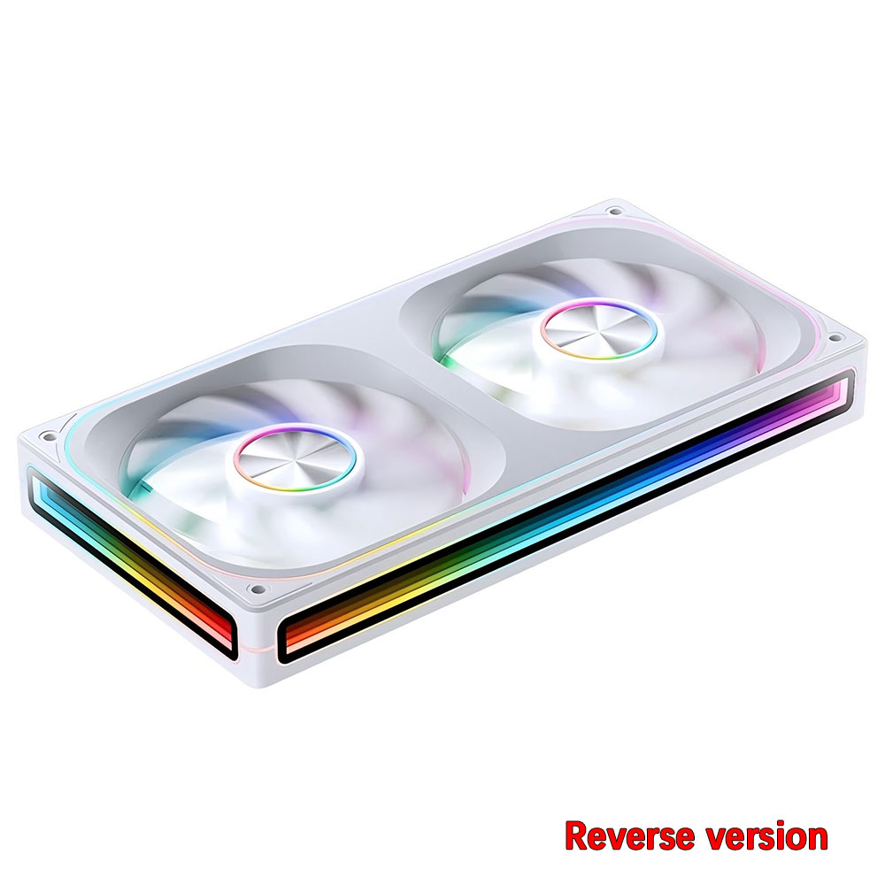 JONSBO ZA-120/240/360 ARGB 12/24/36CM chassis fan Motherboard lighting synchronization/Aluminum Nameplate/PWM Case fans: army green