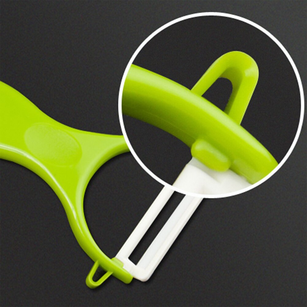 Éplucheur de pommes de terre en céramique, couteau à éplucher les fruits en céramique, rabotteuse multifonction de cuisine, couteau à gratter les pommes de terre
