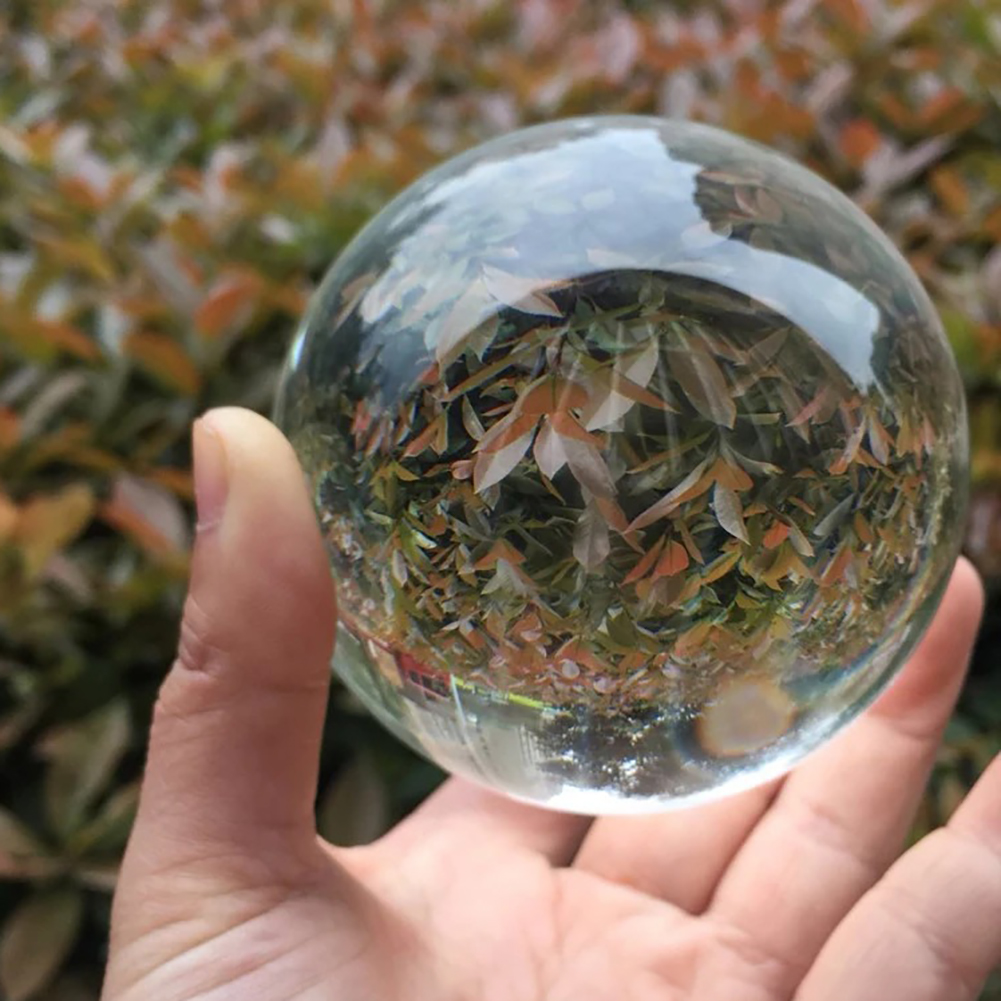 Demi-sphère acrylique, demi-cercle Transparent, boule solide