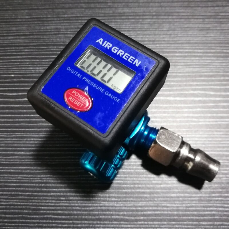 Airbrush Electronic Pressure Regulator LCD Digital Display Air Pressure Gauge
