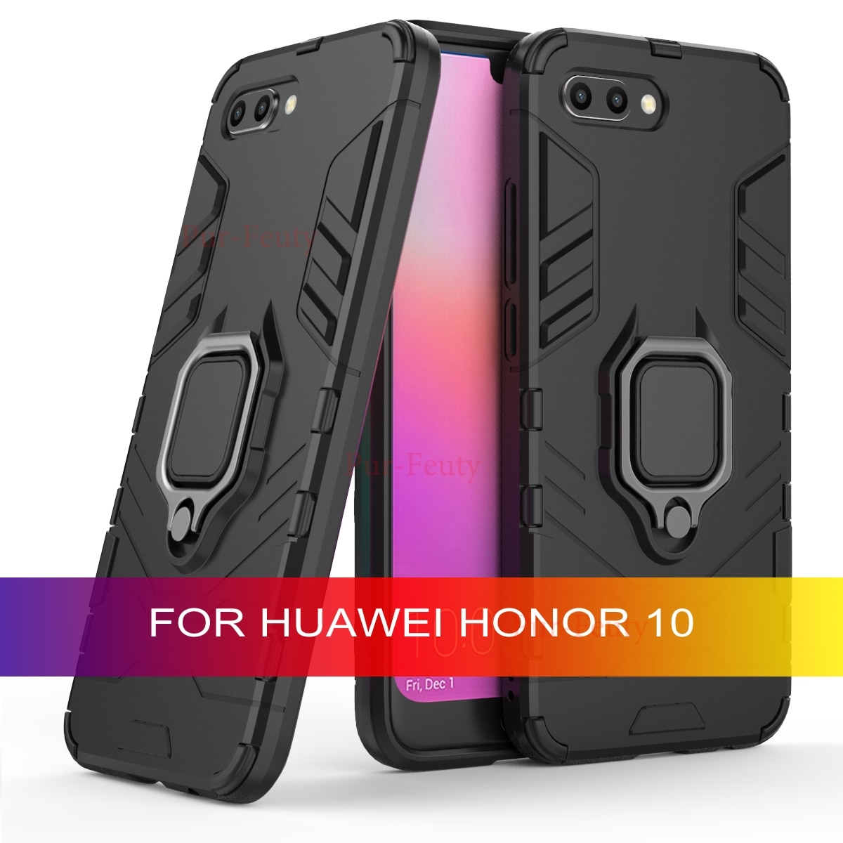 Sprawa dla Huawei Honor 10 przełęcz-L29 przełęcz-L29A 360 ochronna Amor obudowa tylna odporna na wstrząsy oryginalny dla Huawei Honor10 przełęcz L29 L29A TL10