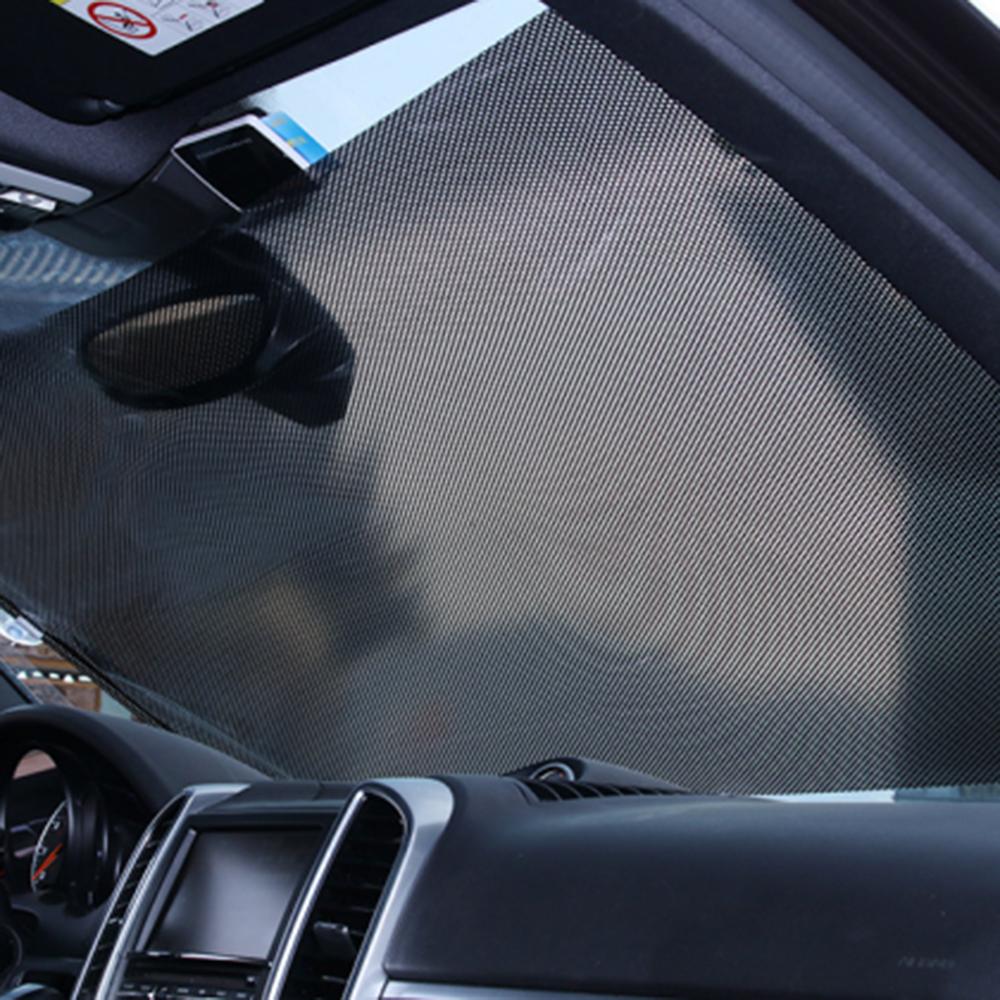 2 Stuks Auto Intrekbare Roller Shades Side Window Baby Zwart 40*60Cm Geschikt Voor Alle Auto 'S Privacy Bescherming