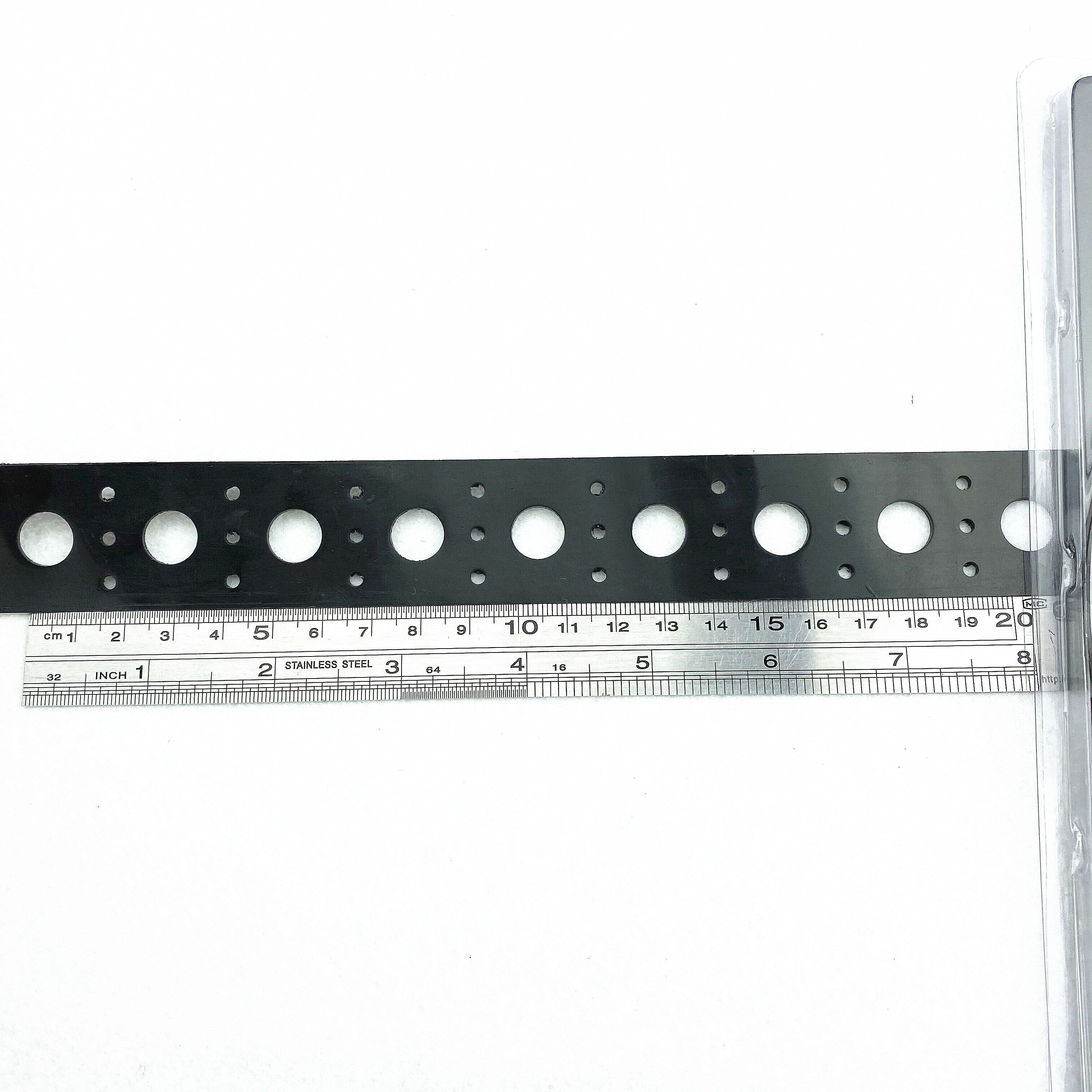 MegaTree Mounting Strip for 12mm RGB-Pixel/RGB-Dumb-Pixel,2000 holes,50m/roll