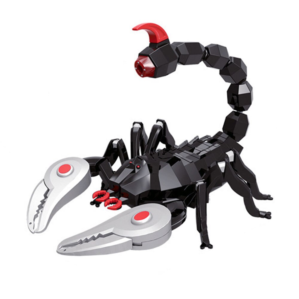 Slimme rc-schorpioen flitser kruipend speelgoed afstandsbediening schorpioen rook effect spray grap insecten speelgoed voor kinderen: Default Title