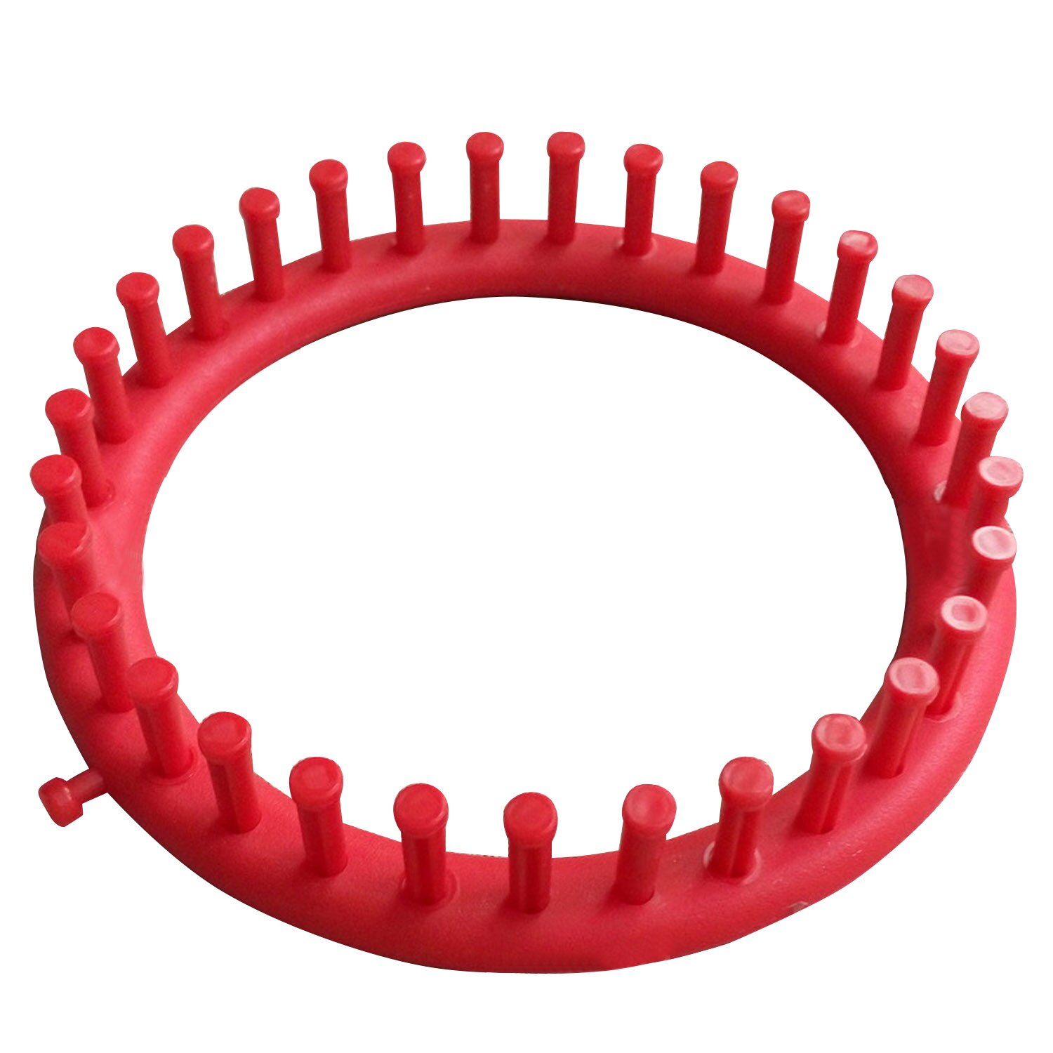 4 pièces bricolage en plastique rond cercle à tricoter métier à tisser chaussette écharpe chapeau circulaire à tricoter métier à tisser ensemble avec artisanat à tricoter aiguille Crochet