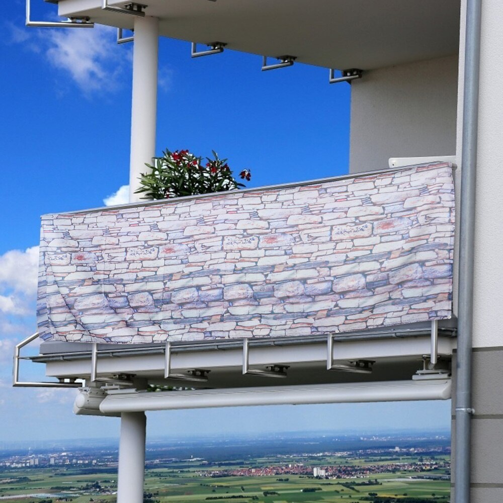 1Pc Hek Mesh Privacy Screen Cover Privacy Bescherming Doek Voor Balkon