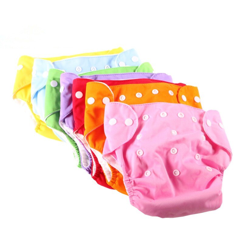 10Pc Reusable Baby Nappy Cloth Diapers Washable Boys Learning Pants: mix / For winter