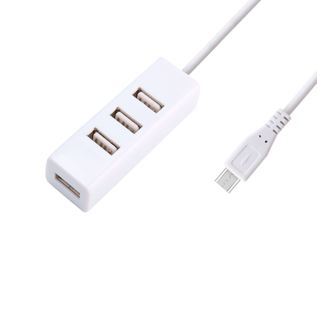 OTG Small Row Plug Hub Micro USB High Speed 4 Port... – Vicedeal