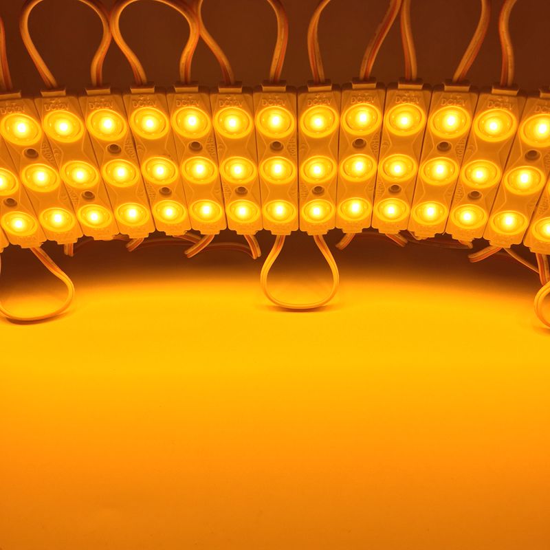 10 stks/partij 2835 smd led module 3 leds DC12V 1.5 w Waterdichte LED module licht voor kanaal brief en reclame led sign