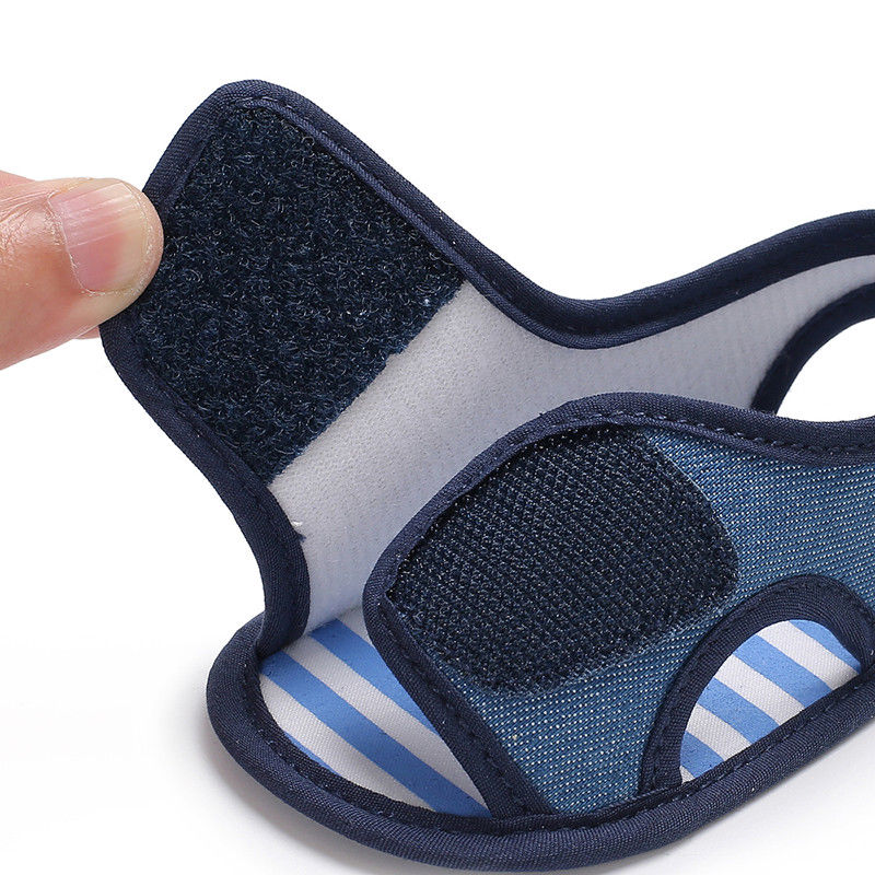 Recién Nacido niño niña suela suave Marina cuna Zapatos Bebé Sandalia de verano tamaño 0-18M