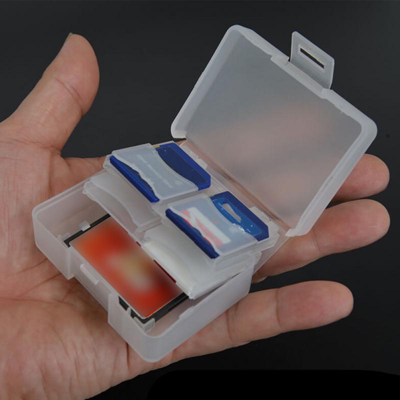 Étui pour cartes à mémoire portable Durable, pochette étanche à 9 fentes, porte-cartes Micro SD CF