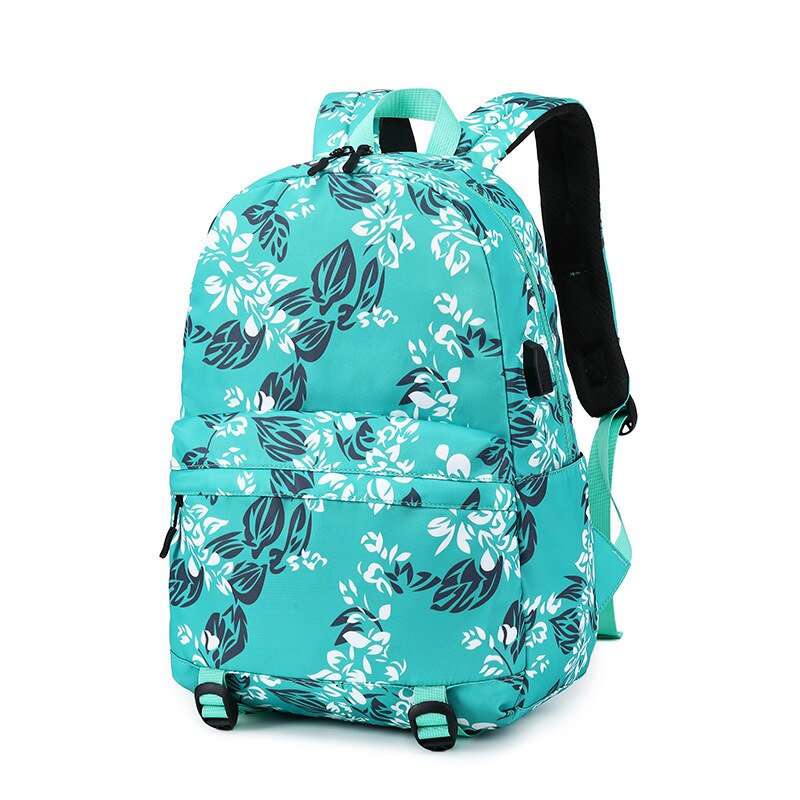 Sac à dos d'école pour adolescent, ensemble de sacs légers à la pour filles et femmes, sac de collège adapté à un sac d'ordinateur de 14 pouces