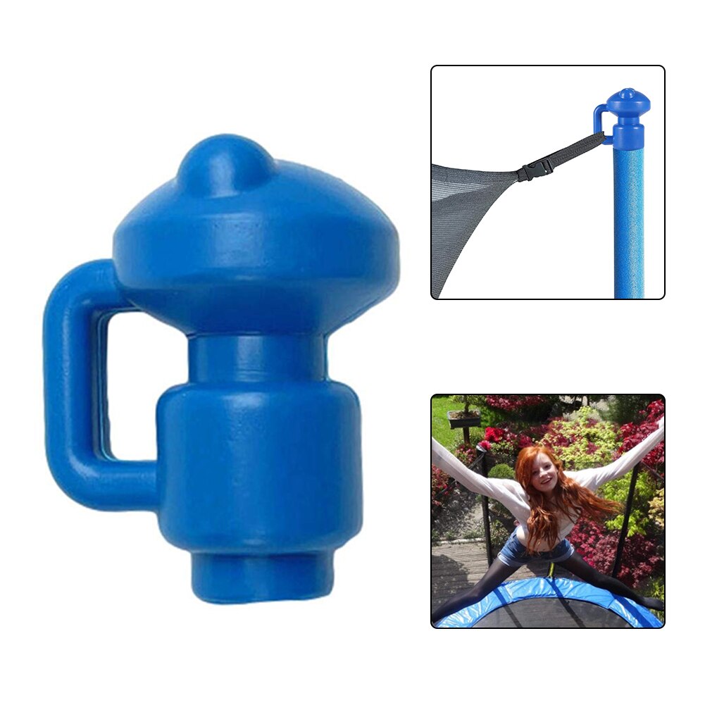 Bovenste Bounce 12 Stuks C En G Vormige Trampoline Pole Caps Behuizing Pole Cap Top Netto Haak Behuizing Voor Fiber glas Of Metalen Ringen