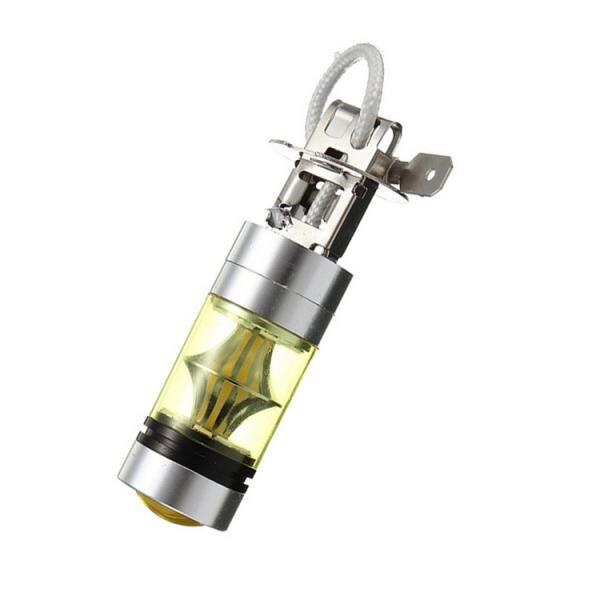 1 paar Gelb H3 Buchse 100W Nebel Spot Driving LED Licht Lampen Energy Saving