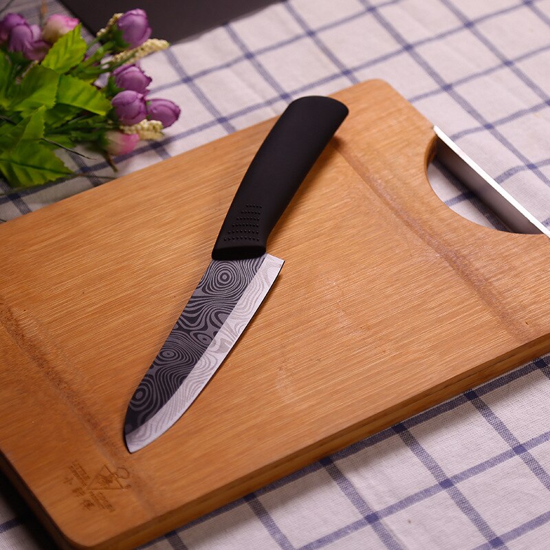 Rschef kjøkken fem sett med keramiske kniver melon skarp kniv antioksidant holdbar fruktkniv