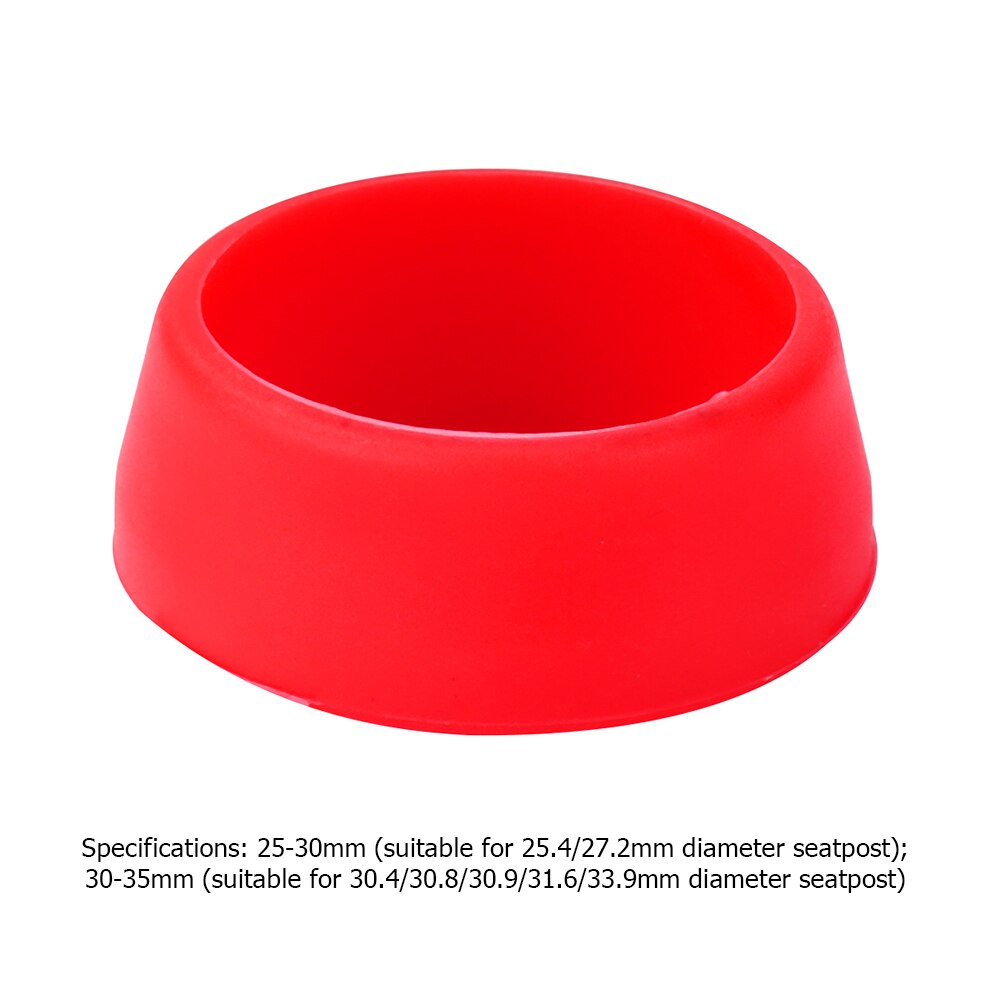 1 stücke Bike Sitz Post Ring Staub Abdeckung Silikon Wasserdichte Fahrrad Sattelstütze Fall Schutzhülle Bike Zubehör Bicicleta zadelpen