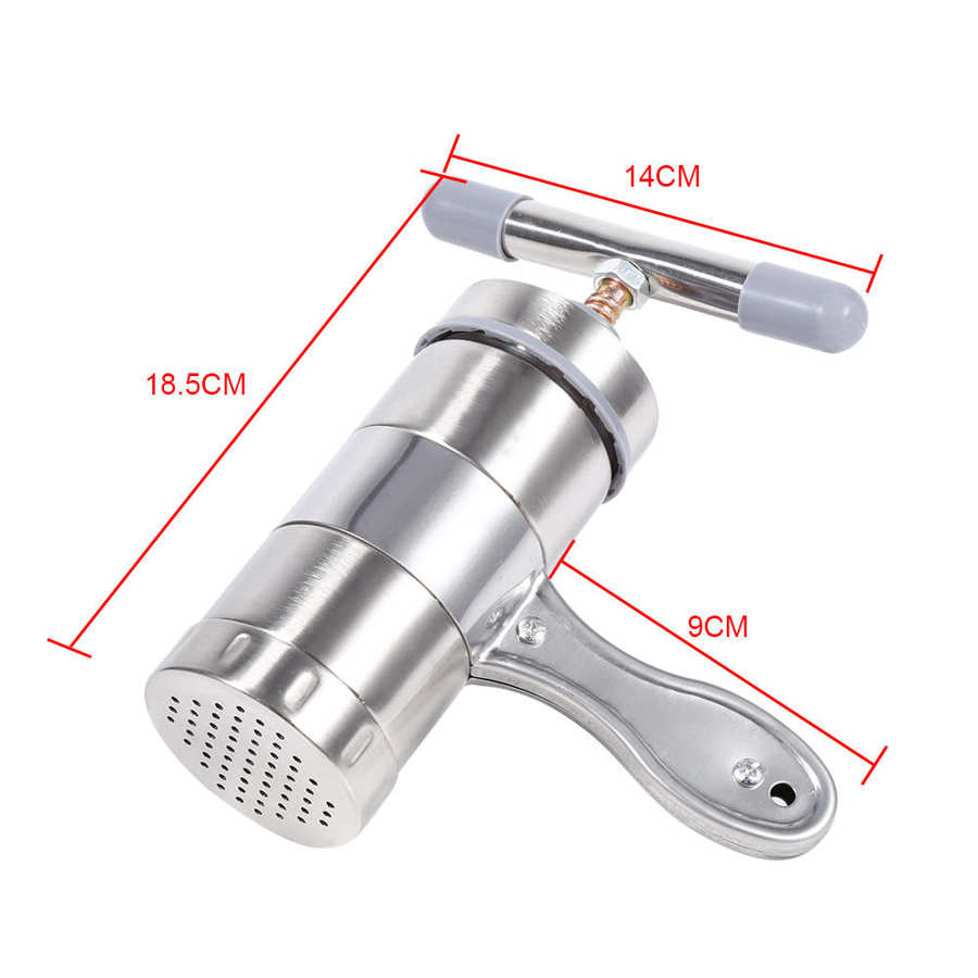 Nudelmaschine elektrisch 1 ud. Máquina de hacer Pasta de acero inoxidable portátil Manual