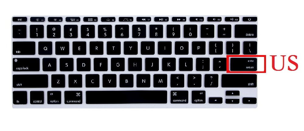 Ue usa angielska klawiatura skóra dla Macbook Pro 13 15 CD ROM A1278 A1286 klawiatura pokrywa szczupła wodoodporna folia ochronna skóry