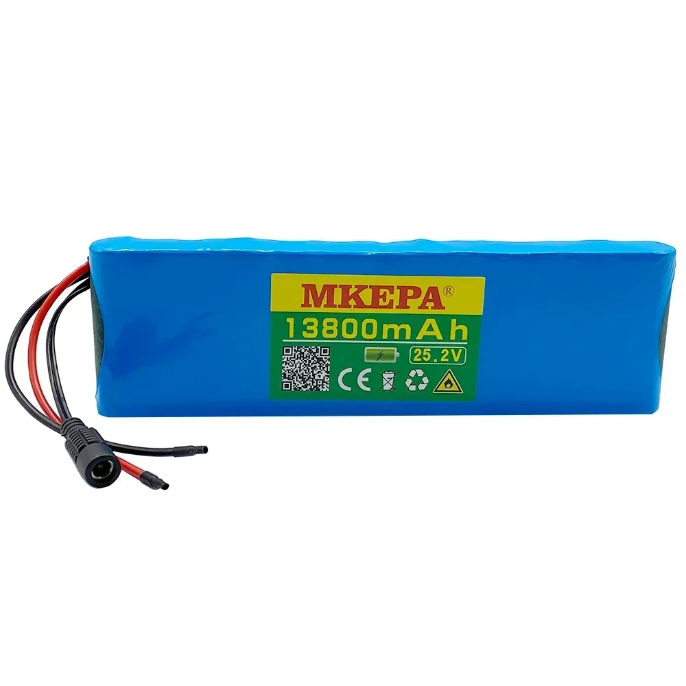 Bateria de íon de lítio 6s2p 25.2V13.8ah 18650 24V 13800mAh bateria de íon de lítio, adequada para baterias de bicicleta/scooter