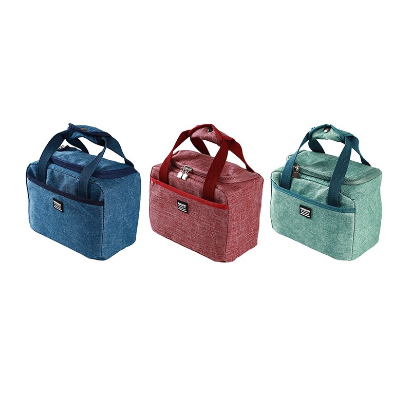 Lunch Box Bag Portable Cation Lunch Cooler Bag Fruit Food Ice Bag borsa termica da Picnic grande impermeabile per donna