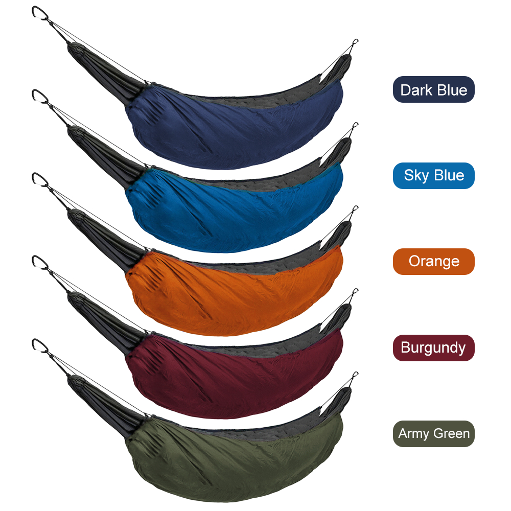 Camping sac de couchage Portable hamac sous couette hamac thermique sous couverture hamac isolation accessoire pour Camping