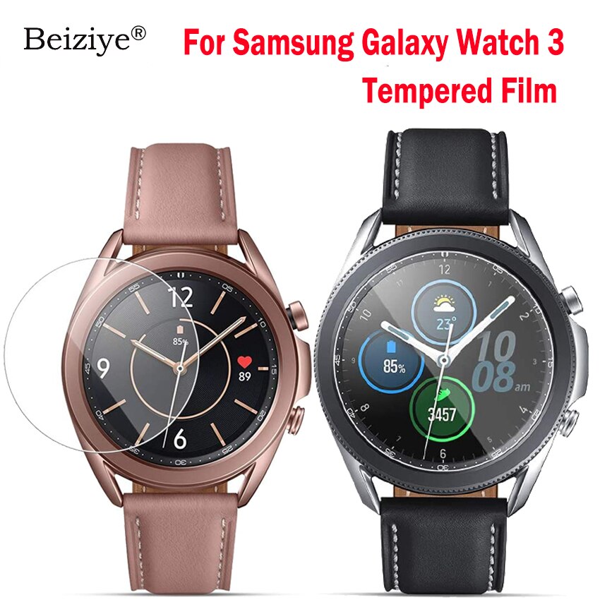 5Pcs Hd Gehard Glas Voor Samsung Galaxy Horloge 3 41Mm 45Mm Screen Protector Voor Samsung Galaxy Horloge 3 Smart Horloge Glas Films