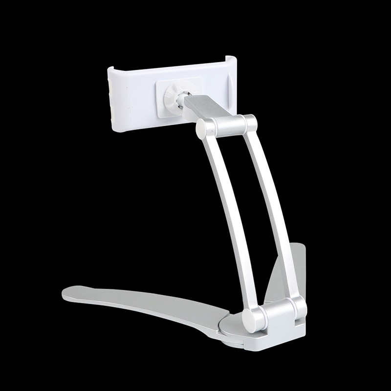 Tablet Mount Stand 2-in-1 Kitchen Wall Counter Top Desktop Mount recipe Holder Stand For 7 to 10 Inch Tablet fits iPad Pro