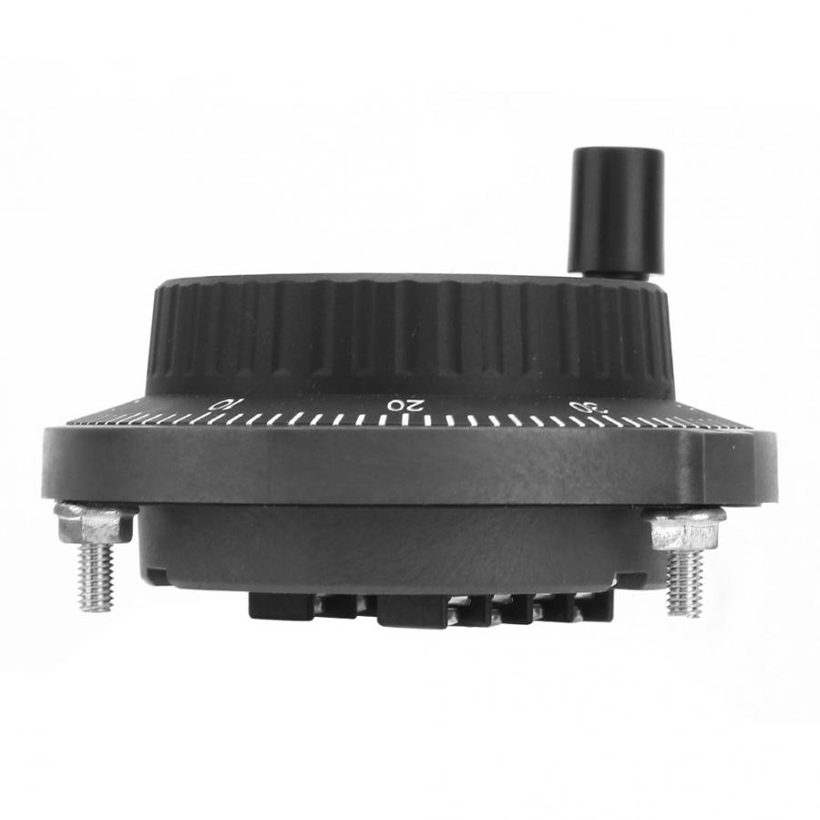 Pulse Generator Handwheel 5V 80mm 6Pin Plastic CNC Pulser Handwheel 100PPR Manual Pulse Generator Rotary Encoder