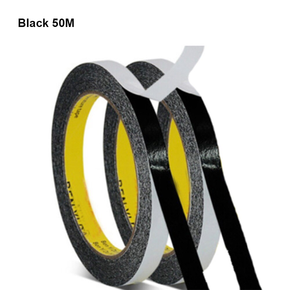 1mm-12mm For Phone Tablet LCD Screen Glass High Strength Adhesive PET Red Black Film Clear Double Side Tape Sticker No Trace