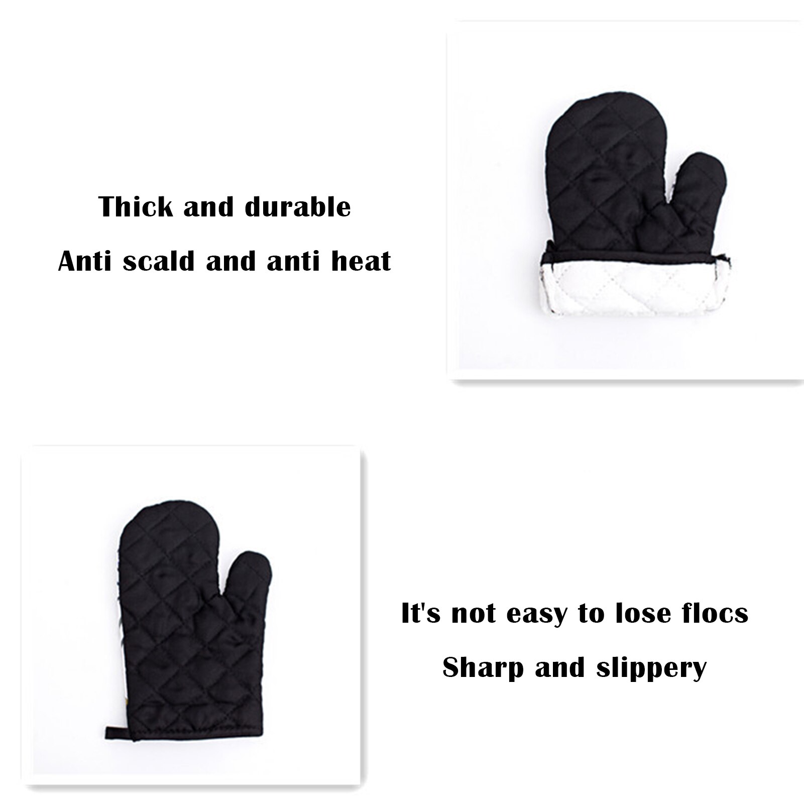 Juego de guantes de cocina antideslizantes para mujer, manoplas de horno y soporte para ollas, almohadillas calientes resistentes al calor, D1, 2 uds.