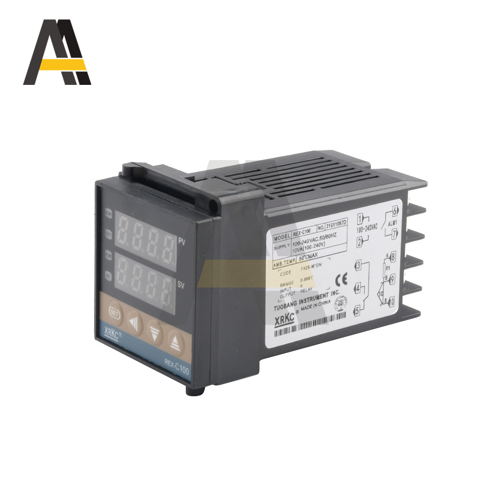 REX-C100 Digital PID Temperatur Regler 0 zu 1300 Grad 110V zu 240V REX-C100 Thermostat mit Relais Ausgang