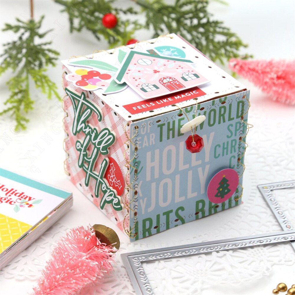 nvto a nozze fa-da-te Taglo del metallo muore Scrapbookng Craft
