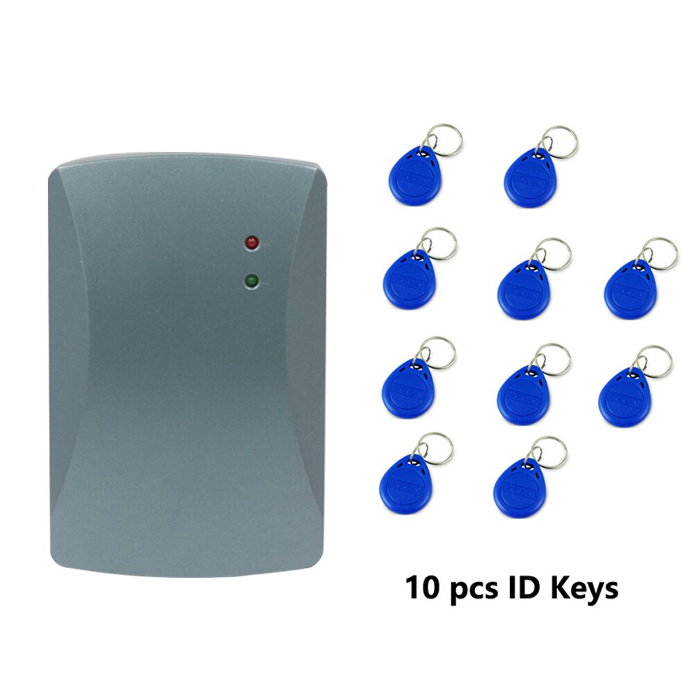 2000 User 125KHz ID Waterproof Standalone Door Access Controller Wiegand Output Access Control System Support External Reader: ID and 10 keys