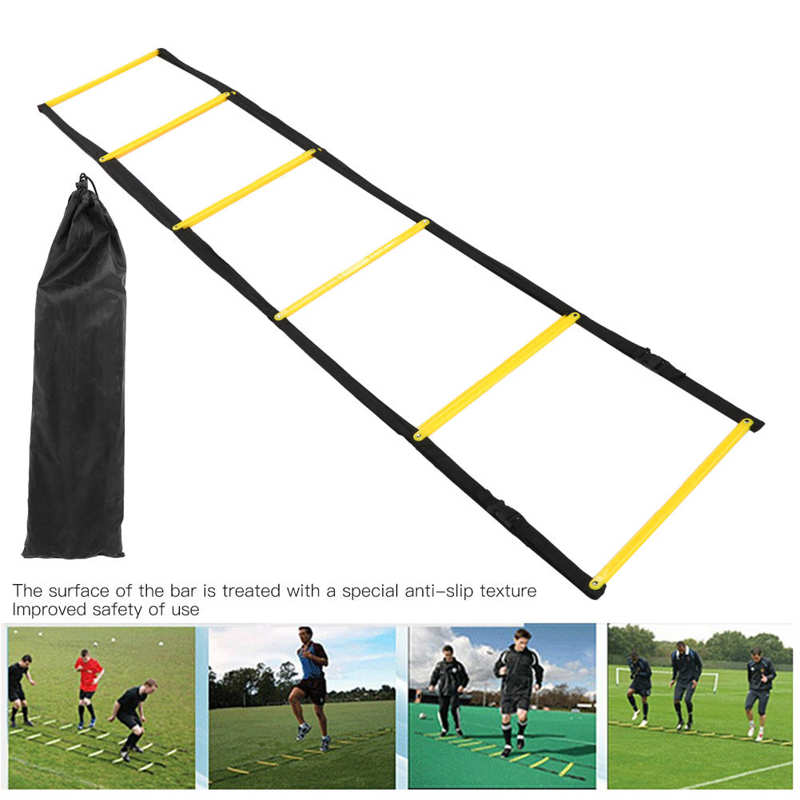 440cm Football Speed Training Ladder Agile Training Ladder Football Footwork Training Exercising Equipment with Storage Bag