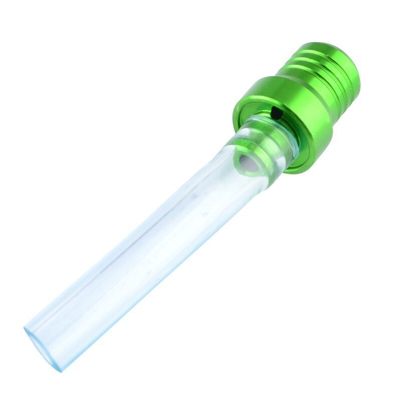 SPEEDWOW-tapa Universal de válvula de Gas para motocicleta, manguera de tubo de ventilación de 2 vías, tapa de tanque de gasolina y combustible: Green