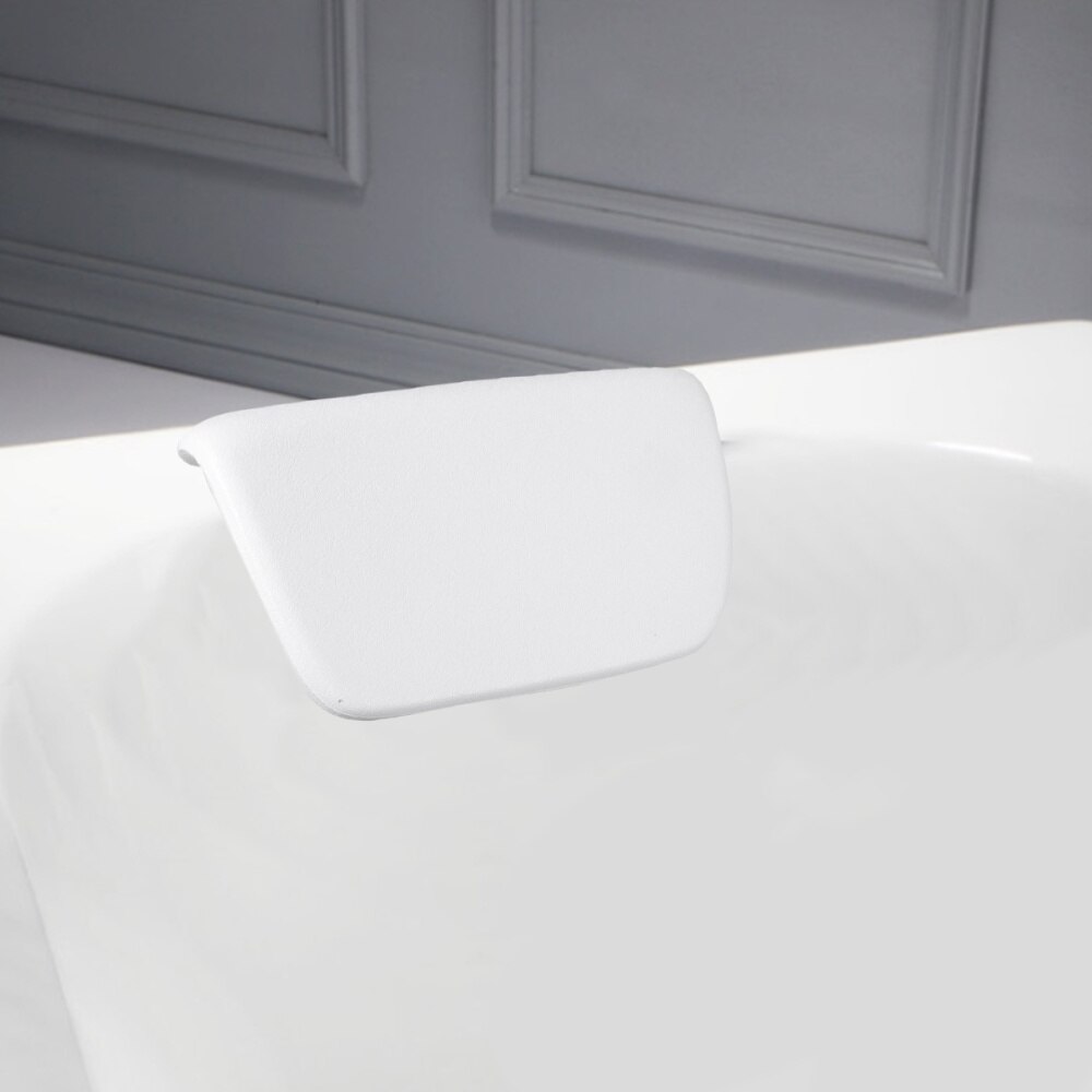 Badkussen, adsorberend pu vierkant hoofdsteunkussen voor thuisgebruik (wit)