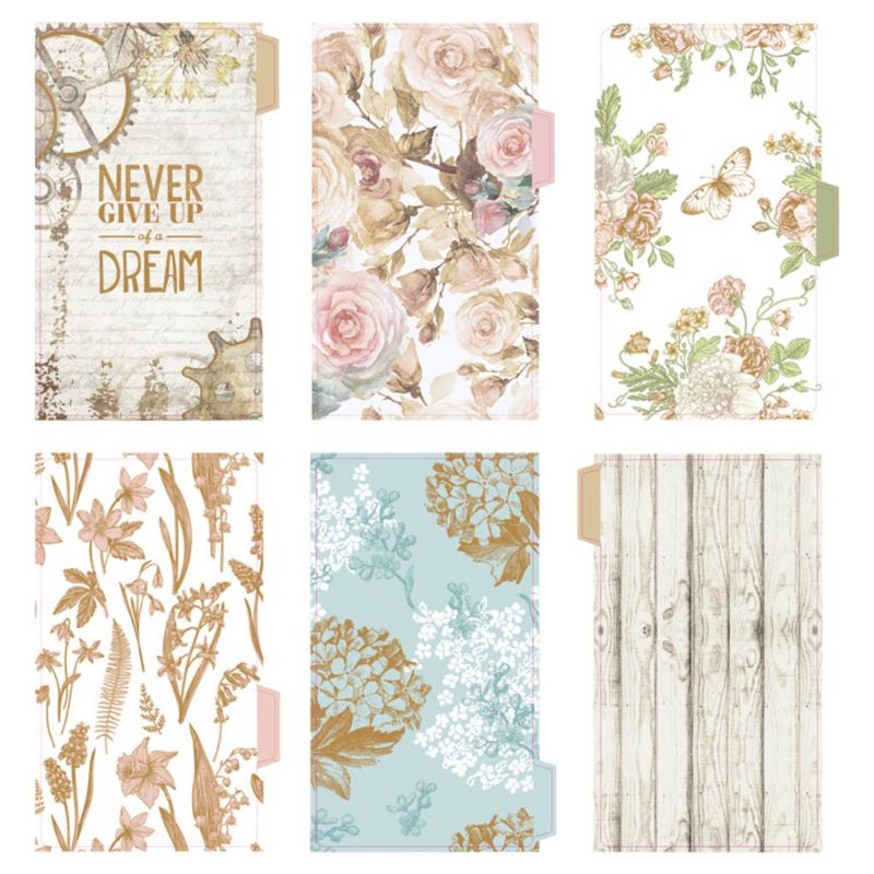 Divisor de hojas sueltas para cuaderno, separador de índice de 6 agujeros, planificador de papel diario, carpetas de papelería para estudiantes, A5, A6, M17F, 1 Juego